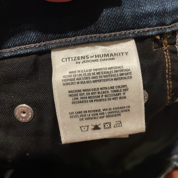 Citizens of Humanity by Jerome Dahan Rocket Dark Wash High Rise Skinny - Picture 9 of 11